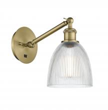 Innovations Lighting 317-1W-AB-G382-LED - Castile - 1 Light - 6 inch - Antique Brass - Sconce