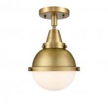 Innovations Lighting 447-1C-BB-HFS-61-BB-LED - Hampden - 1 Light - 7 inch - Brushed Brass - Flush Mount