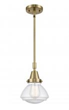 Innovations Lighting 447-1S-AB-G324-LED - Olean - 1 Light - 7 inch - Antique Brass - Mini Pendant