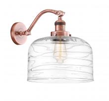 Innovations Lighting 515-1W-AC-G713-L-LED - Bell - 1 Light - 12 inch - Antique Copper - Adjustable Sconce