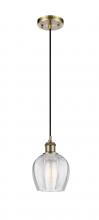 Innovations Lighting 516-1P-AB-G462-6 - Norfolk - 1 Light - 6 inch - Antique Brass - Cord hung - Mini Pendant