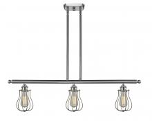 Innovations Lighting 516-3I-SN-CE513-LED - Muselet - 3 Light - 36 inch - Brushed Satin Nickel - Cord hung - Island Light