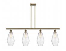 Innovations Lighting 516-4I-AB-G654-7-LED - Cindyrella - 4 Light - 48 inch - Antique Brass - Cord hung - Island Light