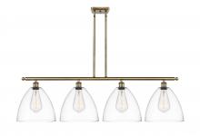 Innovations Lighting 516-4I-AB-GBD-122-LED - Bristol - 4 Light - 50 inch - Antique Brass - Cord hung - Island Light