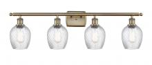 Innovations Lighting 516-4W-AB-G292-LED - Salina - 4 Light - 36 inch - Antique Brass - Bath Vanity Light