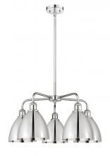 Innovations Lighting 516-5CR-PC-MBD-75-PC - Bristol - 5 Light - 26 inch - Polished Chrome - Chandelier