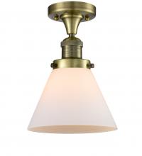 Innovations Lighting 517-1CH-AB-G41 - Cone - 1 Light - 8 inch - Antique Brass - Semi-Flush Mount