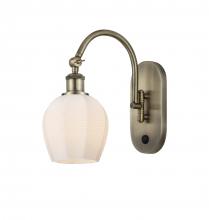 Innovations Lighting 518-1W-AB-G461-6-LED - Norfolk - 1 Light - 6 inch - Antique Brass - Sconce