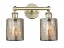 Innovations Lighting 616-2W-AB-G116 - Cobbleskill - 2 Light - 14 inch - Antique Brass - Bath Vanity Light