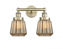 Innovations Lighting 616-2W-AB-G146 - Chatham - 2 Light - 16 inch - Antique Brass - Bath Vanity Light
