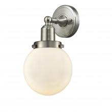 Innovations Lighting 900H-1W-SN-G201-6 - Beacon - 1 Light - 6 inch - Brushed Satin Nickel - Sconce