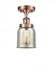 Innovations Lighting 916-1C-AC-G58-LED - Bell - 1 Light - 5 inch - Antique Copper - Semi-Flush Mount