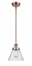 Innovations Lighting 916-1S-AC-G44-LED - Cone - 1 Light - 8 inch - Antique Copper - Mini Pendant