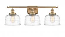 Innovations Lighting 916-3W-BB-G713-LED - Bell - 3 Light - 28 inch - Brushed Brass - Bath Vanity Light