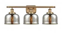 Innovations Lighting 916-3W-BB-G78-LED - Bell - 3 Light - 28 inch - Brushed Brass - Bath Vanity Light