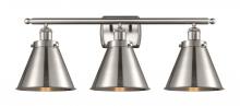 Innovations Lighting 916-3W-SN-M13-SN-LED - Appalachian - 3 Light - 26 inch - Brushed Satin Nickel - Bath Vanity Light