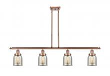 Innovations Lighting 916-4I-AC-G58-LED - Bell - 4 Light - 48 inch - Antique Copper - Stem Hung - Island Light