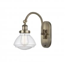 Innovations Lighting 918-1W-AB-G324-LED - Olean - 1 Light - 7 inch - Antique Brass - Sconce