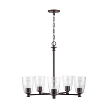 Capital 440951BZ-506 - 5 Light Chandelier