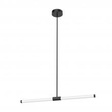 Kuzco Lighting Inc LP18537-BK-UNV - Akari 37-in Black LED Linear Pendant