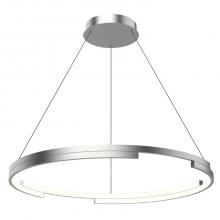 Kuzco Lighting Inc PD52732-BN-UNV - Anello Minor 32-in Brushed Nickel LED Pendant