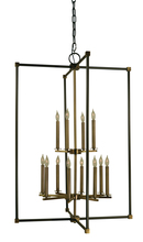 Framburg 4610 MB - 12-Light Mahogany Bronze Lexington Chandelier