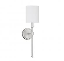 Savoy House Meridian M90057BN - 1-Light Wall Sconce in Brushed Nickel