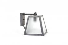 Northeast Lantern 10311-DB-MED-FST - Andover Small Wall Dark Brass Medium Base Socket Frosted Gl