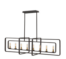 Hinkley 4818KZ - Medium Eight Light Linear