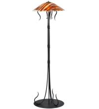 Meyda White 115471 - 65"H Marina Fused Glass Floor Lamp