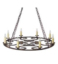 Meyda White 116245 - 42" Wide Ashley 8 Light Chandelier