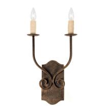 Meyda White 116295 - 14" Wide Samuel 2 LT Wall Sconce