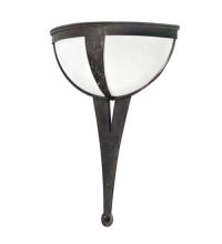 Meyda White 120214 - 12" Wide Orva Wall Sconce