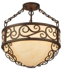 Meyda White 127253 - 16" Wide Lilliana Inverted Pendant