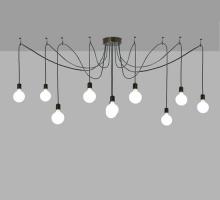 Meyda White 136207 - 120"W Castiliolite 10 LT Pendant