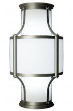 Meyda White 142554 - 16" Wide Zena Wall Sconce