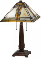 Meyda White 143149 - 23"H Nevada Table Lamp