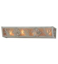 Meyda White 14387 - 24"W Tropical Fish Vanity Light