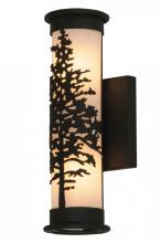 Meyda White 148574 - 5"W Tamarack Wall Sconce