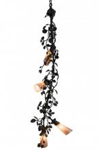 Meyda White 185117 - 16"W Vinca Vine 4 LT Chandelier