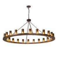 Meyda White 187477 - 72" Wide Loxley 24 LT Chandelier