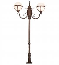 Meyda White 200261 - 84" High Bola Tavern Street Lamp