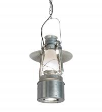 Meyda White 203126 - 12" Wide Miners Lantern Pendant