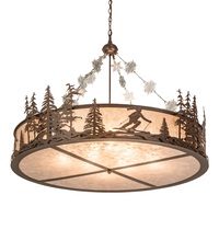 Meyda White 203683 - 48" Wide Alpine Inverted Pendant