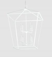 Meyda White 222019 - 36" Square Kitzi Tapered Pendant