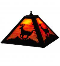 Meyda White 228147 - 12" Square Deer Shade