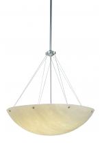 Meyda White 244517 - 36" Wide Cypola Alabaster Inverted Pendant