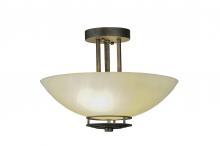 Meyda White 245593 - 15" Wide Thurston Inverted Pendant