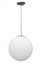 Meyda White 245675 - 14" Wide Bola Pendant