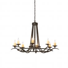 Meyda White 250352 - 48" Wide Octavia 8 Light Chandelier